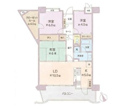 テラスノバ鵜沼（2c） 間取り図画像