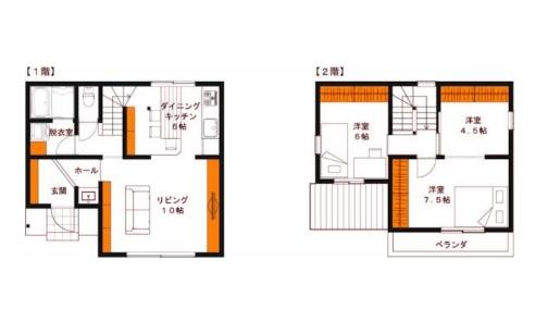 蘇原新栄町　戸建 間取り図画像