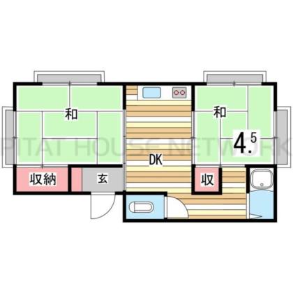 マンション芦屋の里 間取り図写真 間取図(平面図)