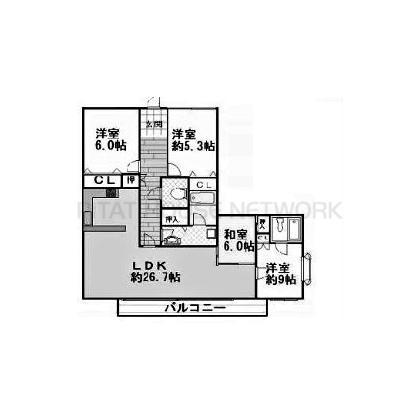 間取図(平面図)