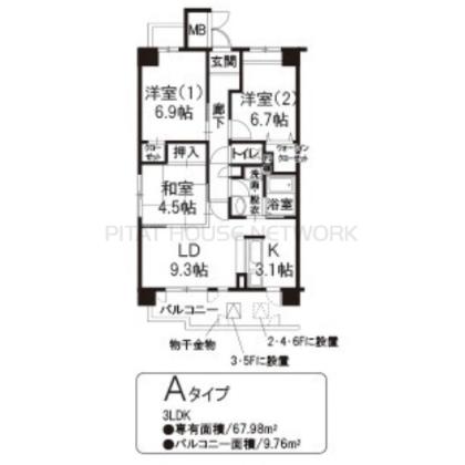 間取図(平面図)