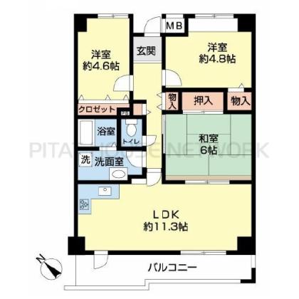 間取図(平面図)