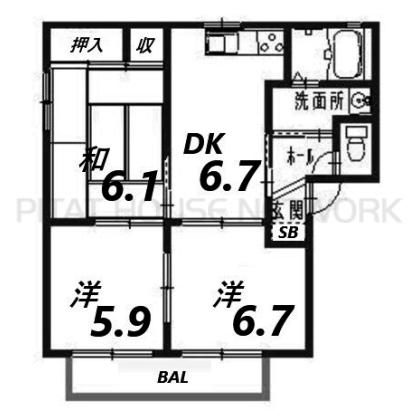 間取図(平面図)