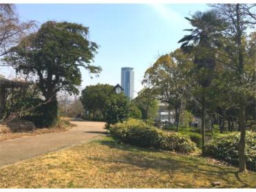 片山公園：638m