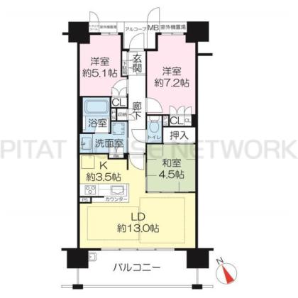 間取図(平面図)