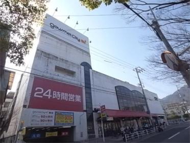 ローソンストア100 灘区千旦通店：434m