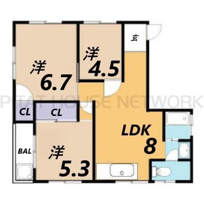 間取図(平面図)