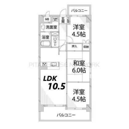 間取図(平面図)