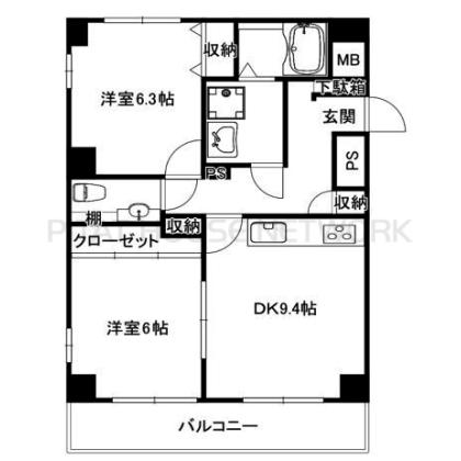 間取図(平面図)