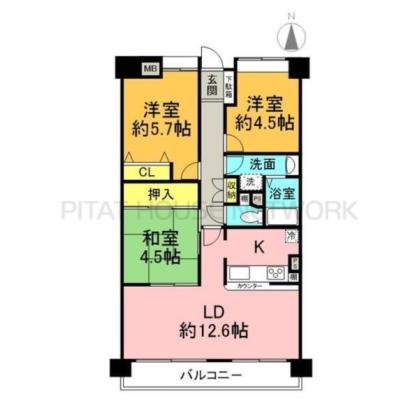 間取図(平面図)
