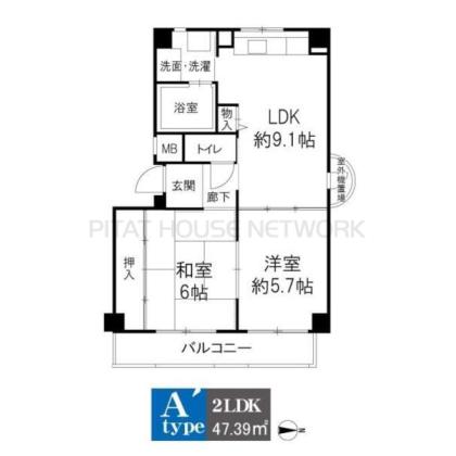 間取図(平面図)