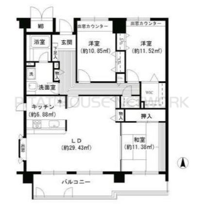 間取図(平面図)