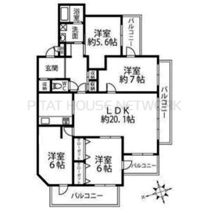 間取図(平面図)