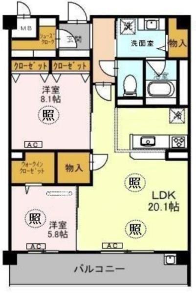 間取図(平面図)