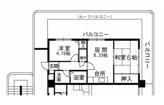 間取図(平面図)