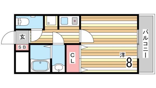 ドール魚崎 間取り図画像