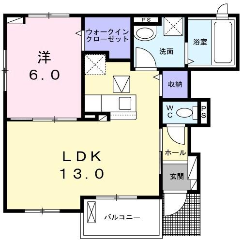 ラシュレ白浜 間取り図画像