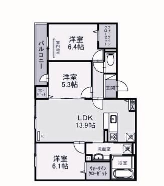 間取図(平面図)