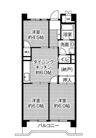 間取図(平面図)