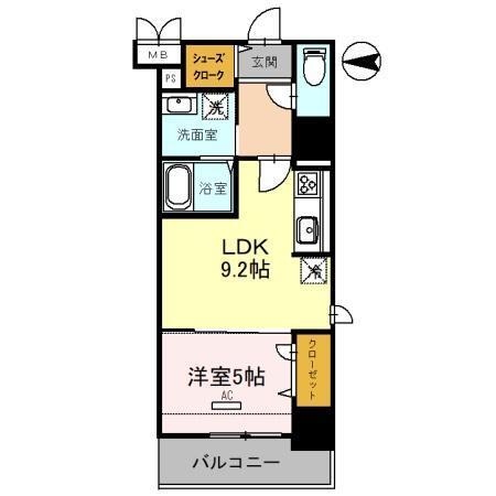 フレンシア西宮北口 間取り図画像