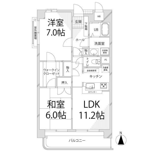 間取図(平面図)