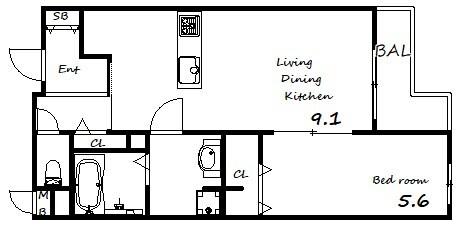 間取図(平面図)