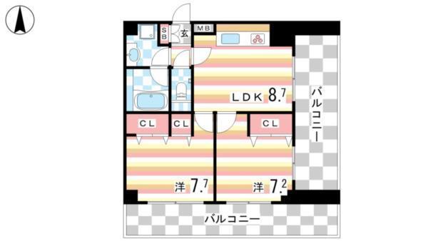 間取図(平面図)