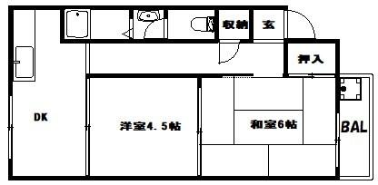 MIRAVAL元町 間取り図画像