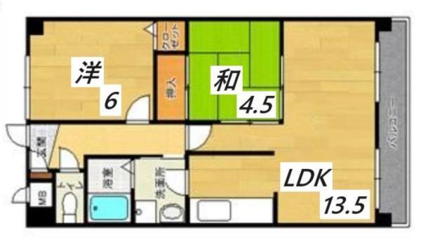 間取図(平面図)