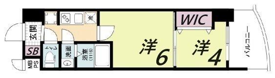 セレニテ神戸ミラクシュッド 間取り図画像