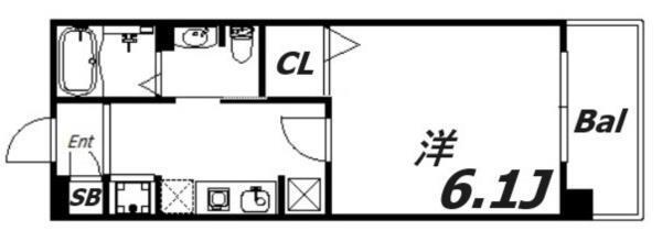 ロイヤル神戸三宮 間取り図画像