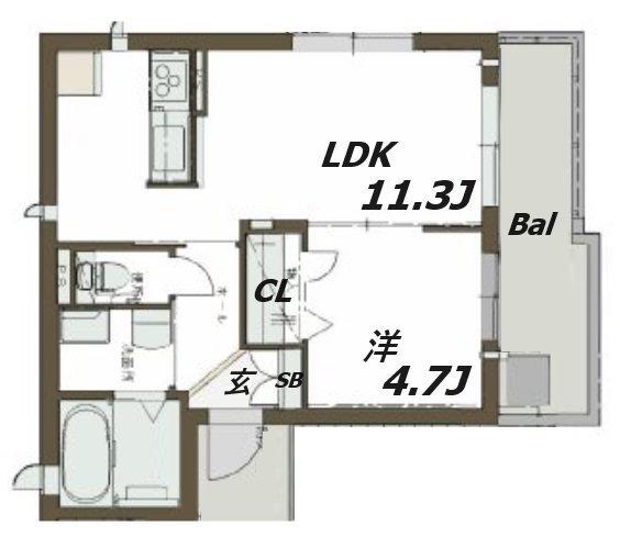 間取図(平面図)