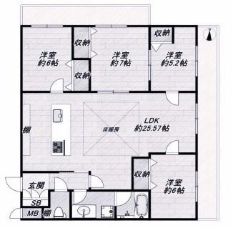 間取図(平面図)