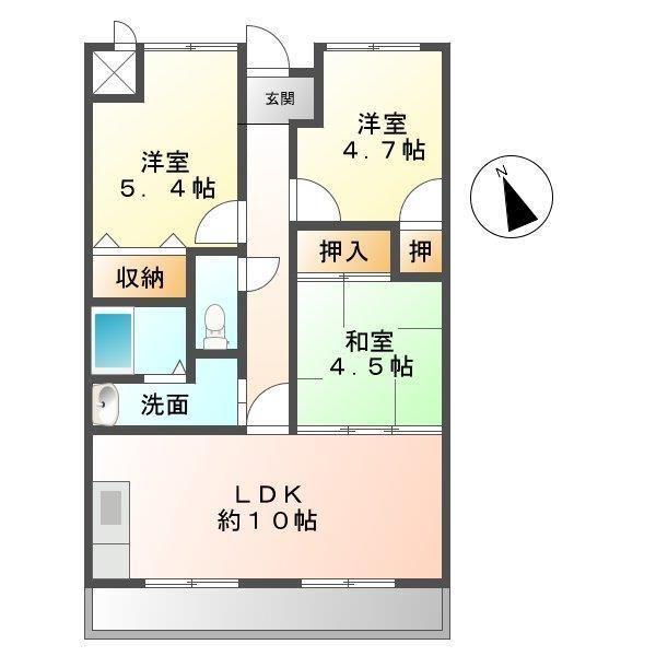 間取図(平面図)