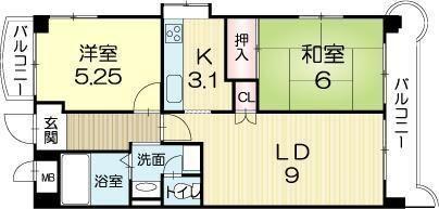 間取図(平面図)