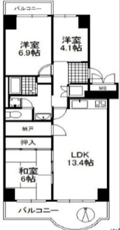 間取図(平面図)