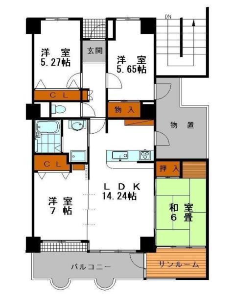 間取図(平面図)