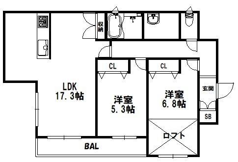 間取図(平面図)