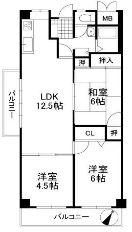 間取図(平面図)