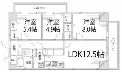 間取図(平面図)