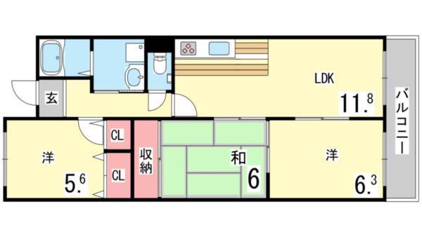 間取図(平面図)
