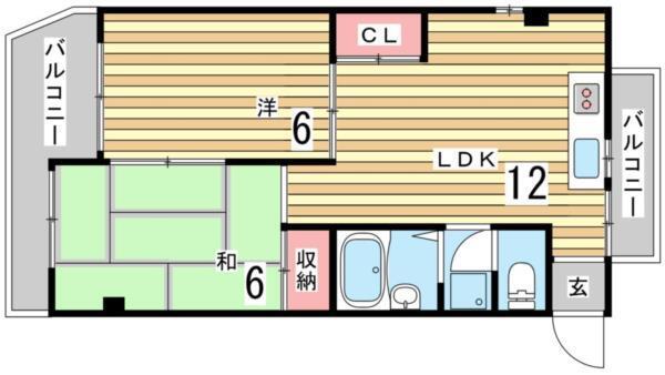 間取図(平面図)
