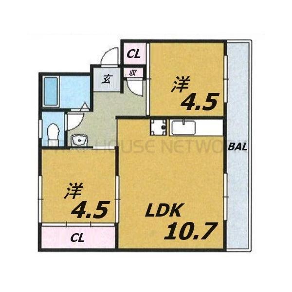 間取図(平面図)