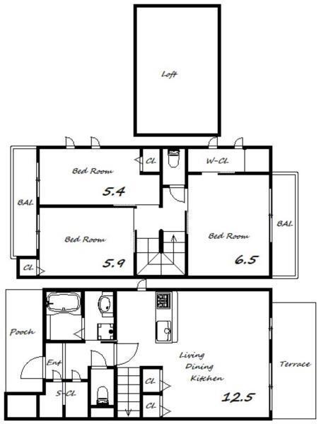 間取図(平面図)