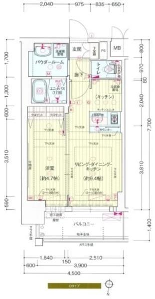 間取図(平面図)