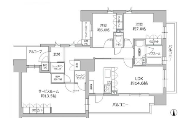 間取図(平面図)