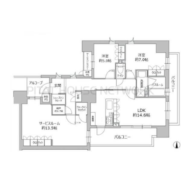 間取図(平面図)