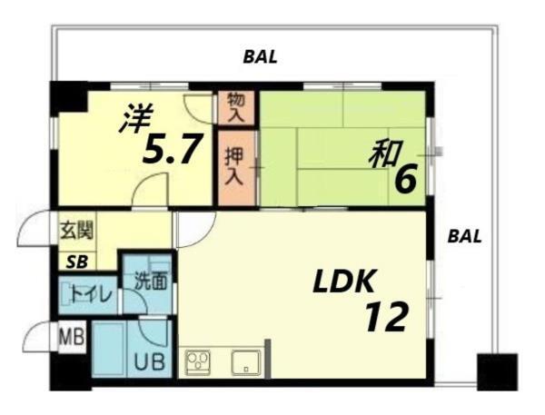 間取図(平面図)