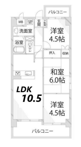 間取図(平面図)