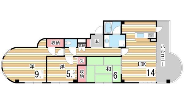間取図(平面図)